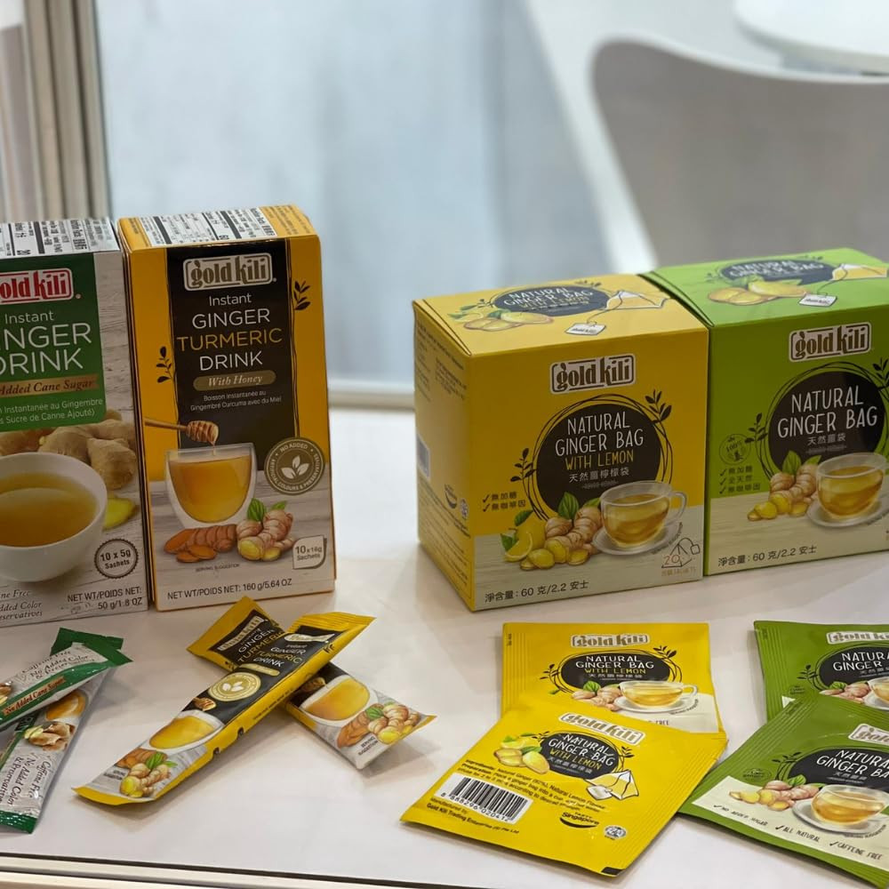 Instant Ginger Turmeric Drink with Honey / 10 sachets x 16 g