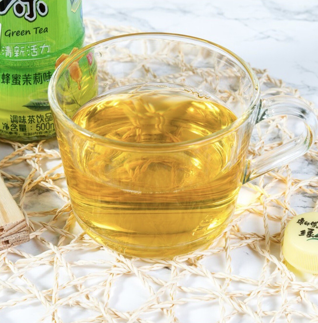 Master Kong Low Sugar Green Tea ~ Honey Jasmine Flavor ( 500 ml., 15 pk.)