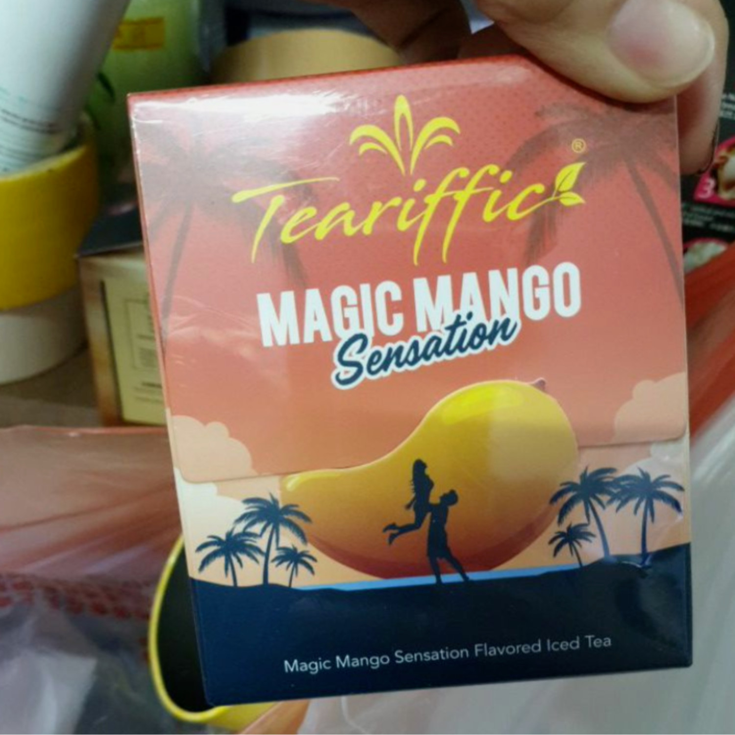 TEARIFFIC Magic Mango Sensation Sexual Men Herb Energy Coffee Tea Boost Sachets