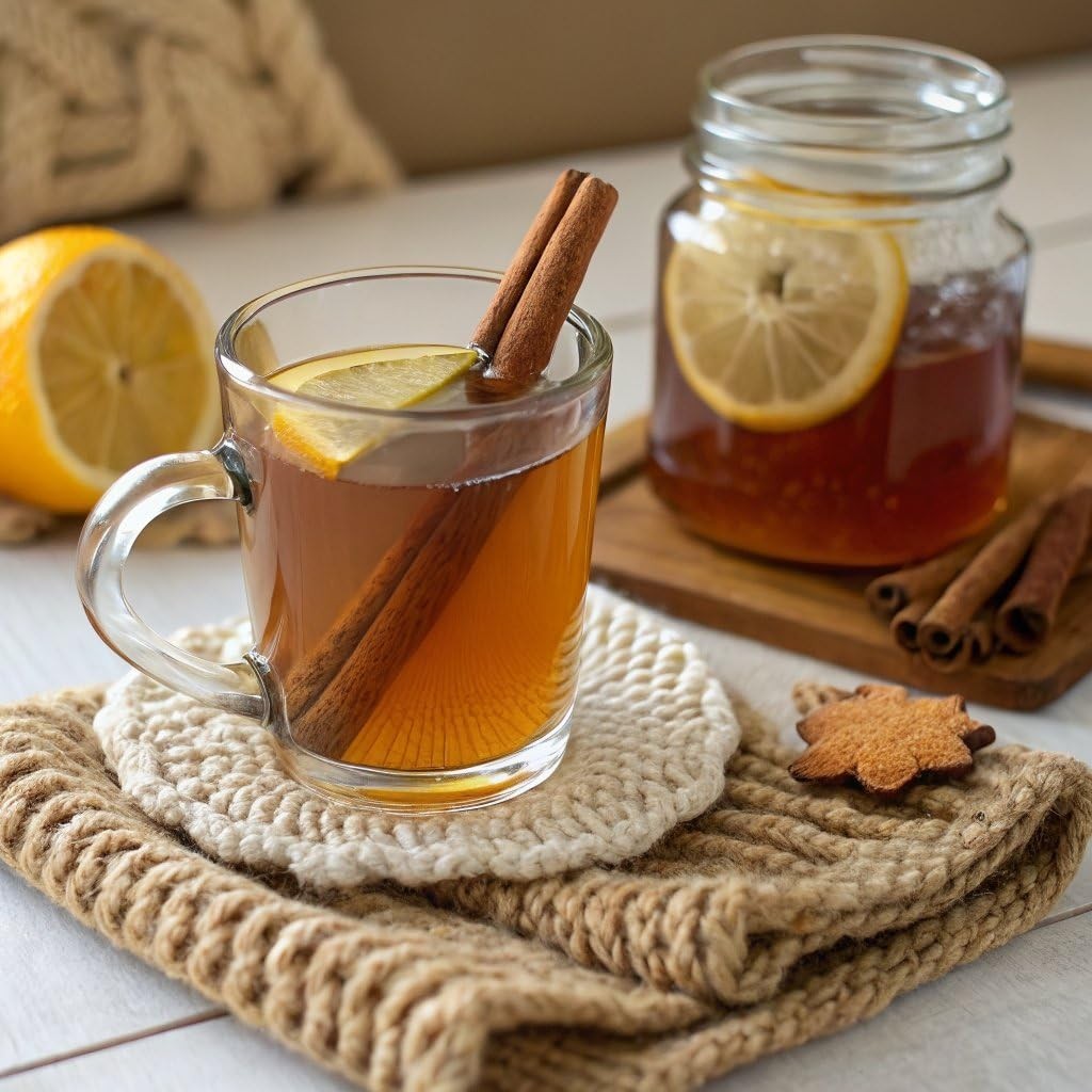 Caffeine-Free Honey Citron & Ginger Tea – 70.54 oz Natural Flavor Boost