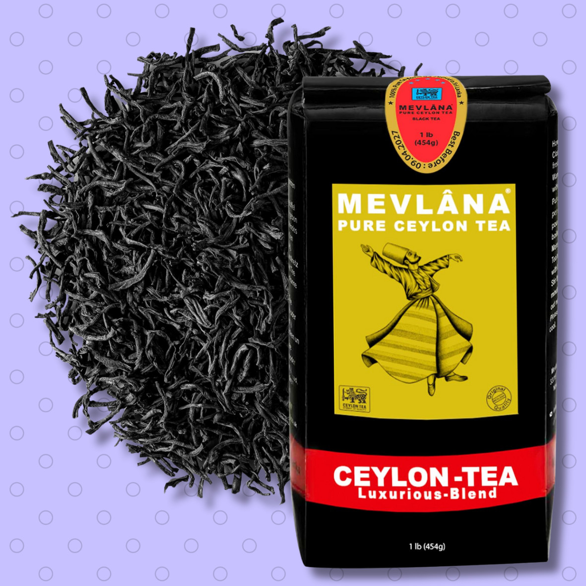 Ceylon Tea, Loose Leaf, 1 Lbs – Best Ceylon Black Tea Leaves from Sri La