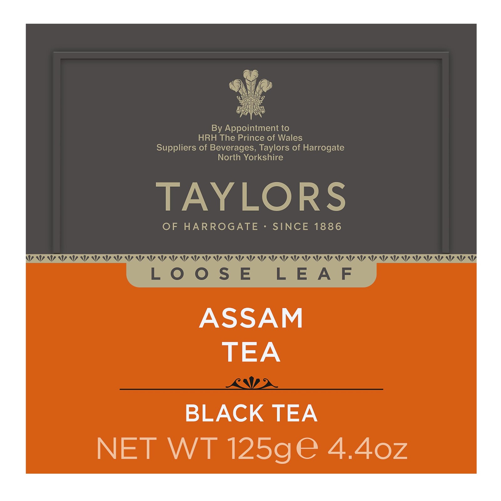 Pure Assam Black Tea, Loose Leaf, 4.41 Ounce Carton (Pack of 1), Full-bodied,…