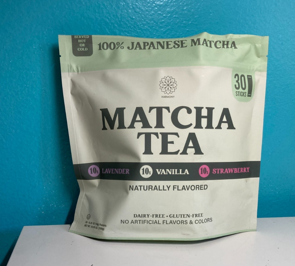 Harmony Matcha Tea Sealed NEW Sachets Lavender Vanilla Strawberry & Yuzu Honey