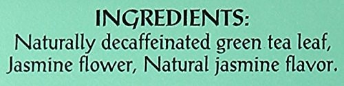 Mineral Fusion Decaf Jasmine Green Tea Pack Of 20 Naturally Smooth Flavor