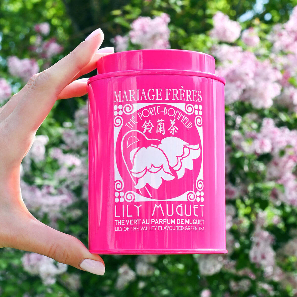 MARIAGE FRERES Lily Muguet Lily of the Valley Flavored Tea 100g Can White Green