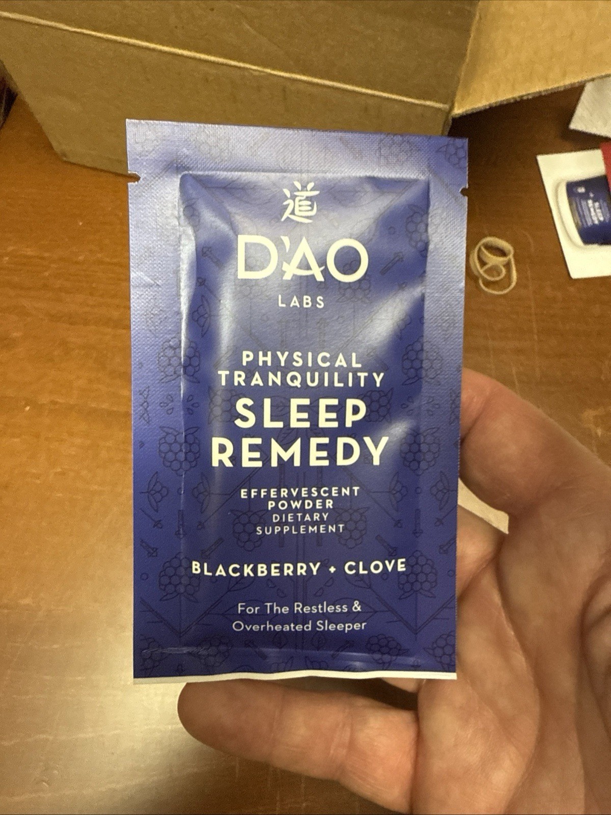 DAO Labs Sleep Remedy – 6 Pack – Physical Tranquility Herbal Sleep Aid