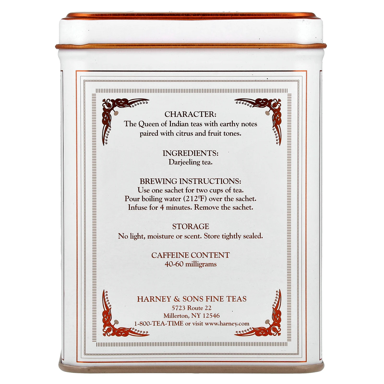 Harney Sons Darjeeling 20 Tea Sachets 1 4 oz 40 g Kosher