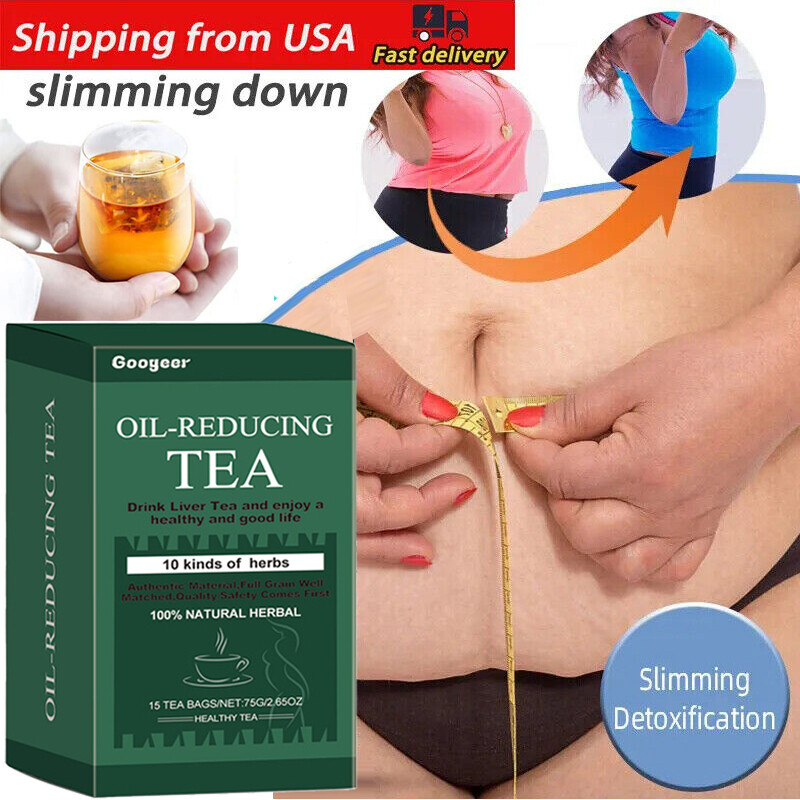 Oil-Reducing Tea-10 Herbal with Excellent Formula, Oil Cleansing Tea for Liver