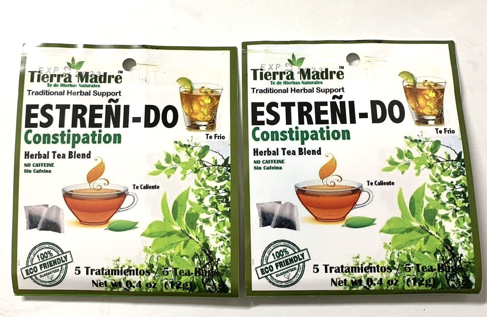 Tierra Madre, mezcla de té de hierbas natural /gluten Free /100% natural(2 pack)