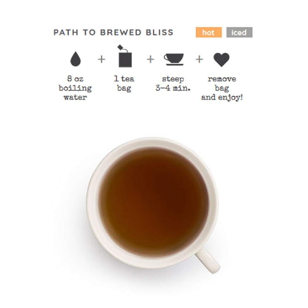 Good Earth Tea Sweet Spicy Chai Black Tea, 18 Teabags Pack of 6