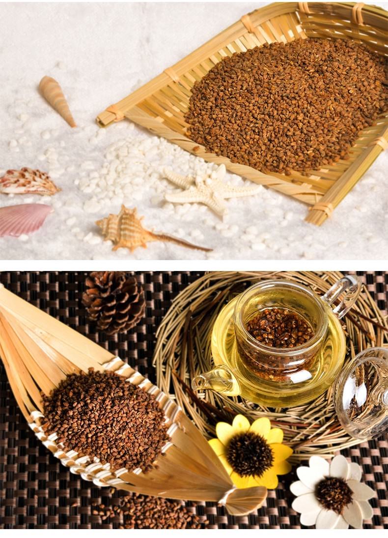 1000g Black Buckwheat Tea Black Tartary Buckwheat Plantule Chinese Herbal Tea