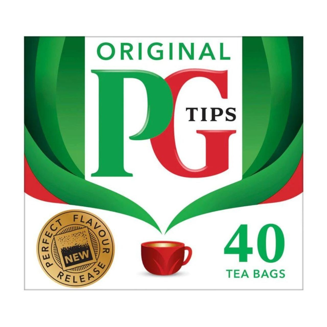 PACK OF 4-PG Tips Original Black Tea, 40 Bags/Box-EXPIRED 12/2025-CHEAP!