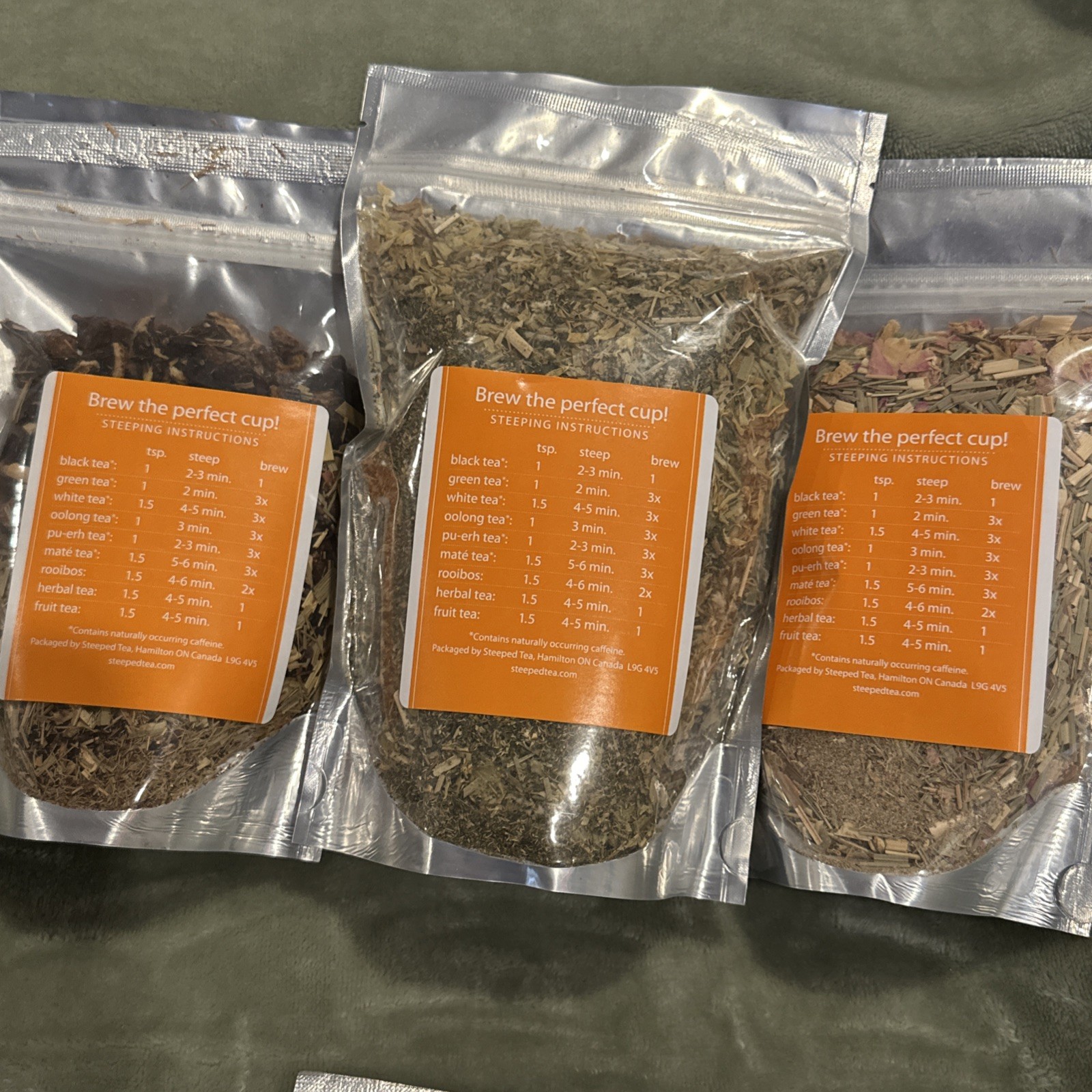 Steeped Tea- Mega Bundle Loose Leaf Teas. Flavor Variety! Great For Gifting!