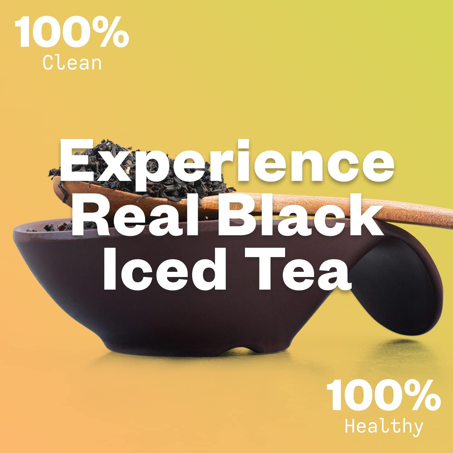 Unsweetened Iced Tea Powder Instant Black Tea Powder Real Black Tea Leaves