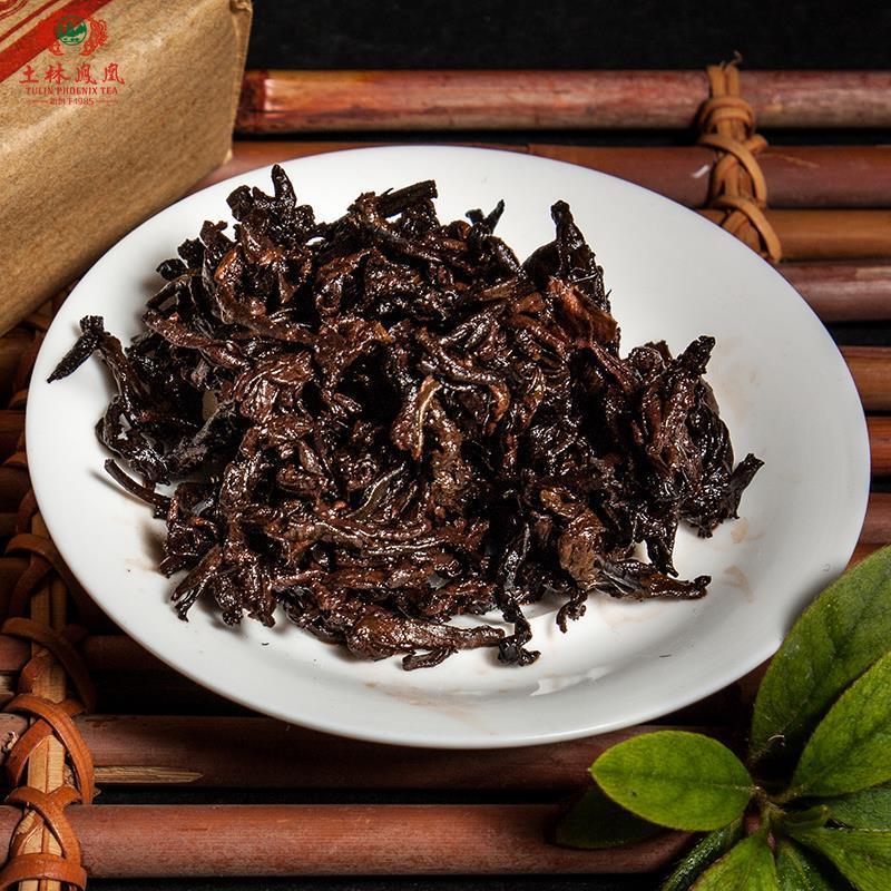 2015 Year Tu Lin Feng Huang 607 Yunnan TuLin Shu Puer Tea Brick Puerh Ripe 250g