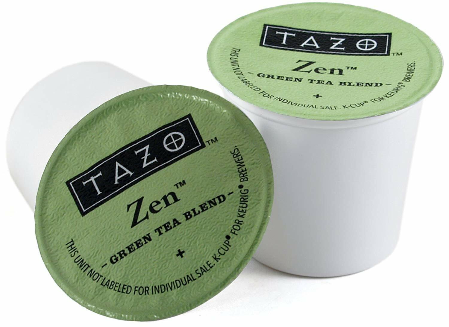 Tazo Zen Green Tea 22 to 132 Keurig K cup Pods Pick Any Size FREE SHIPPING