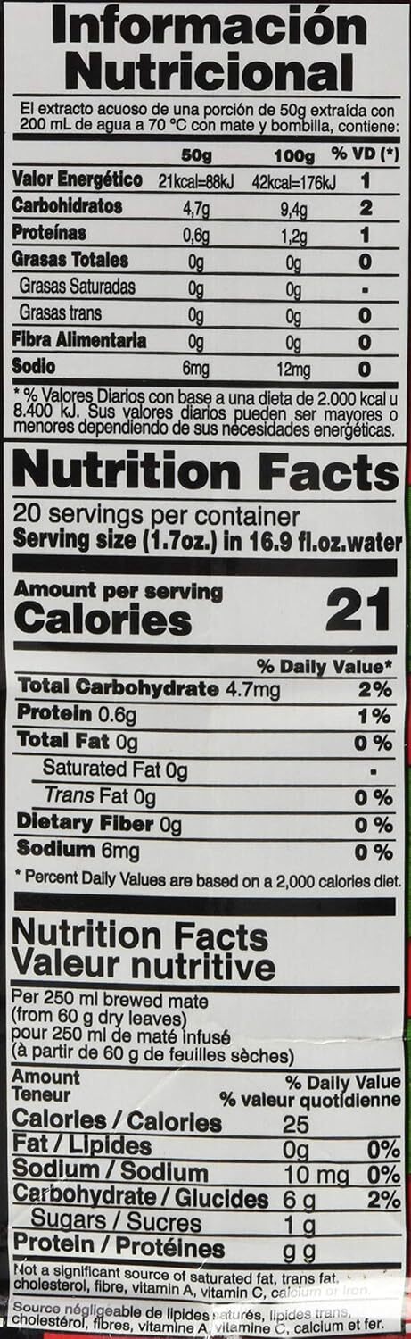 Yerba Mate Rosamonte – 2.2 LBs Pound (Pack of 1)