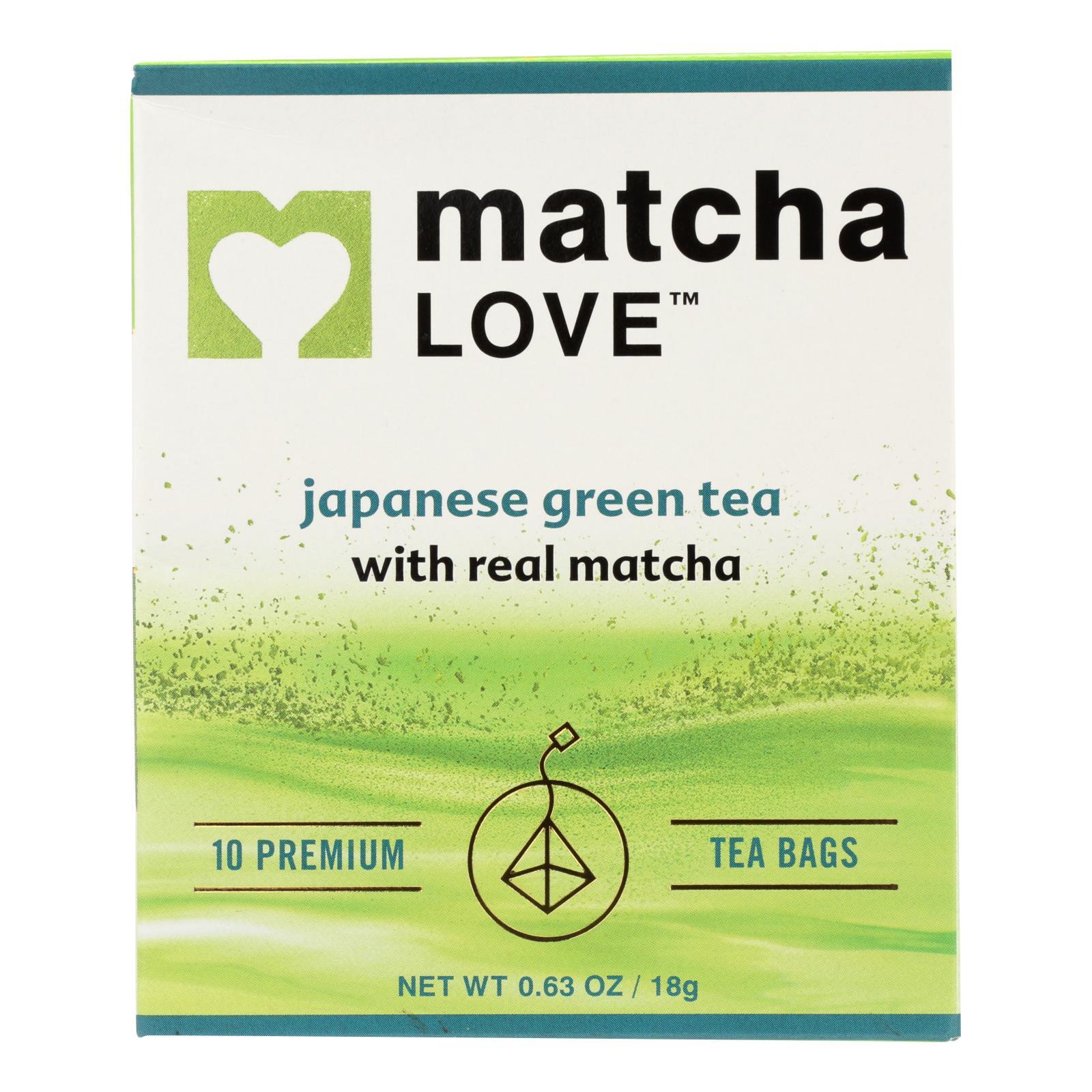 Matcha Love In Matcha Green Tea Traditional Flavor – Case of 6 – 10 BAGS