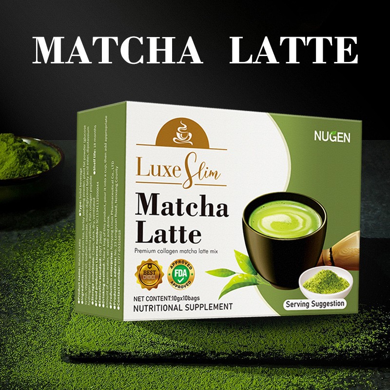 10pcs Southeast Asian Matcha Latte Instant Matcha Coffee Drink