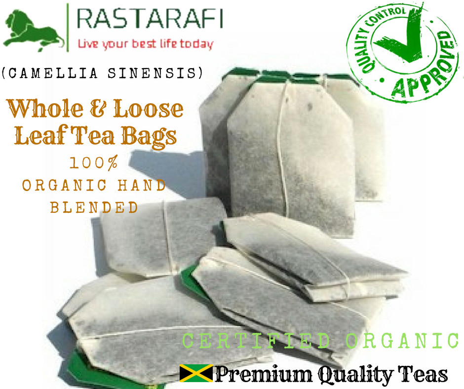 Rastarafi® Premium Quality Organic Jamaican Teabags 72 Tea Bags