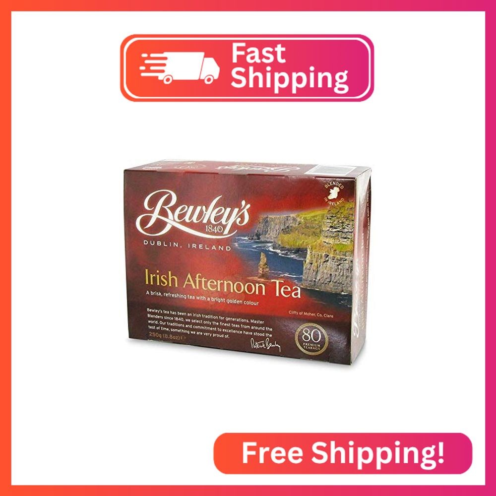 Bewley’s Irish Afternoon Tea – 80 Bags (8.8 ounce)