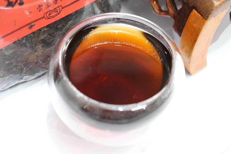 1980’s Longzhu Pu-erh Sheng (Raw) Zuncha Brick 220g