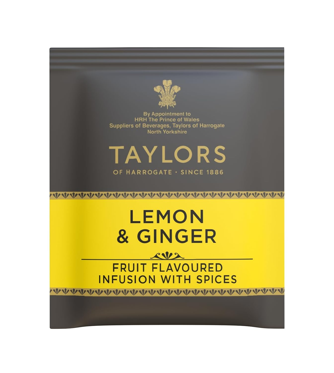 Lemon & Ginger Herbal Tea, 100 Count (Pack of 1)