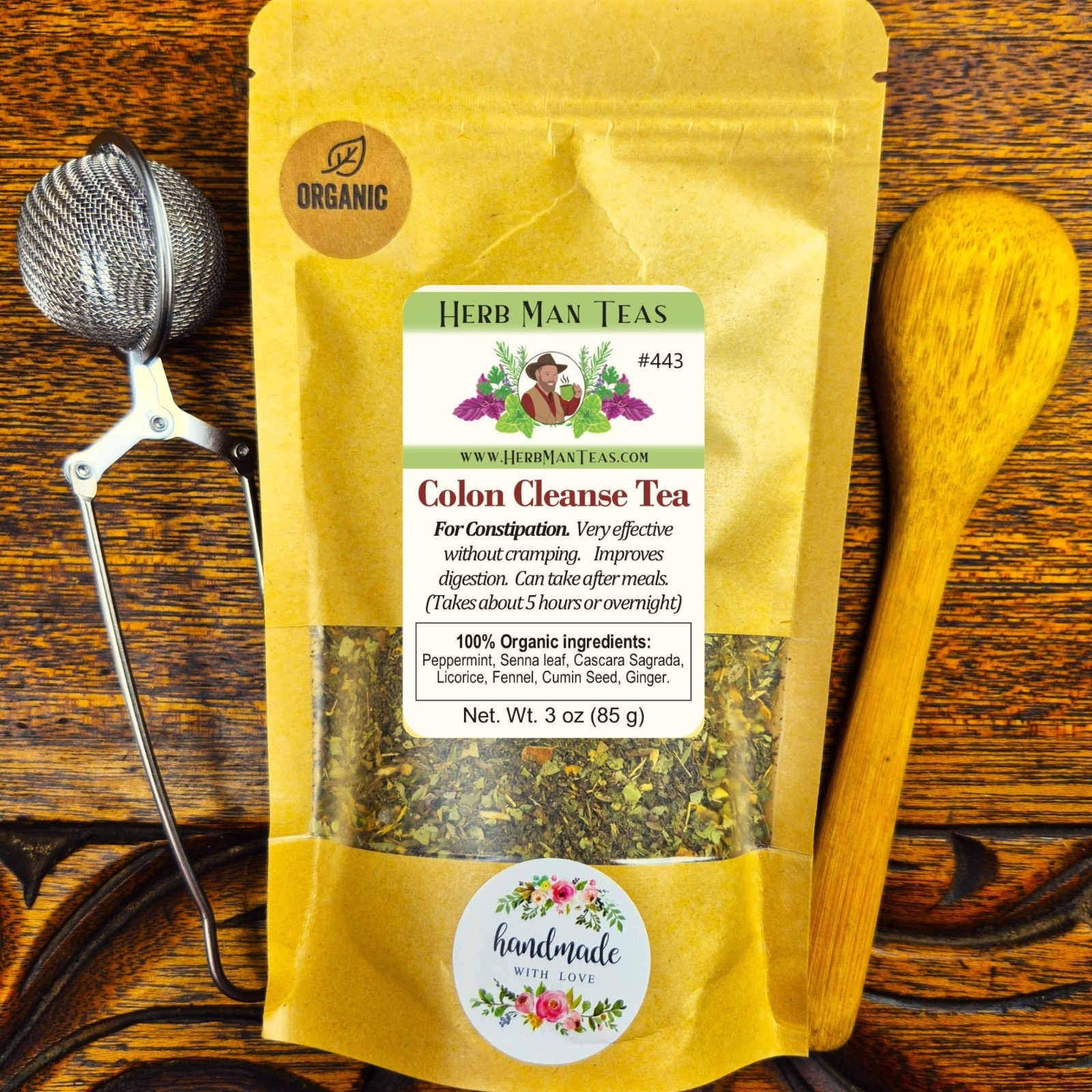 COLON CLEANSE TEA – Effective laxative & detox tea without cramping or bloating
