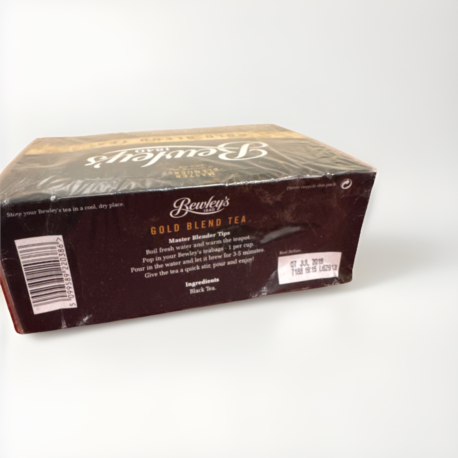 Bewley’s Gold Blend Black Tea Bagged 80 Teabags 250g Tea & Infusion