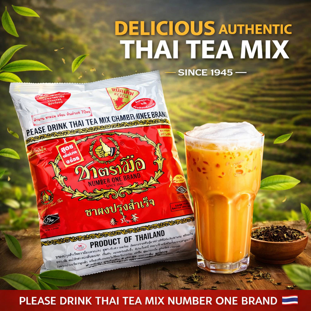 ChaTraMue Thai Tea Mix 400g, Pack of 1Original Number One Brand From Thailand