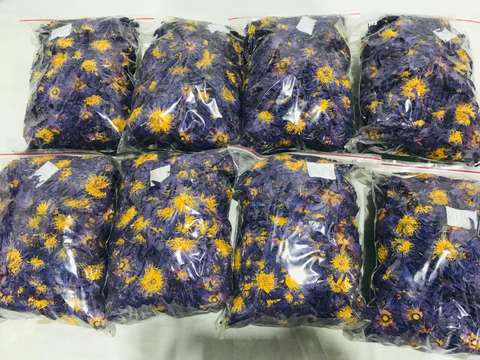 Blue Lotus Nymphaea Caerulea Organic Natural Dried Whole Flower 2 Lb (910g) Tea