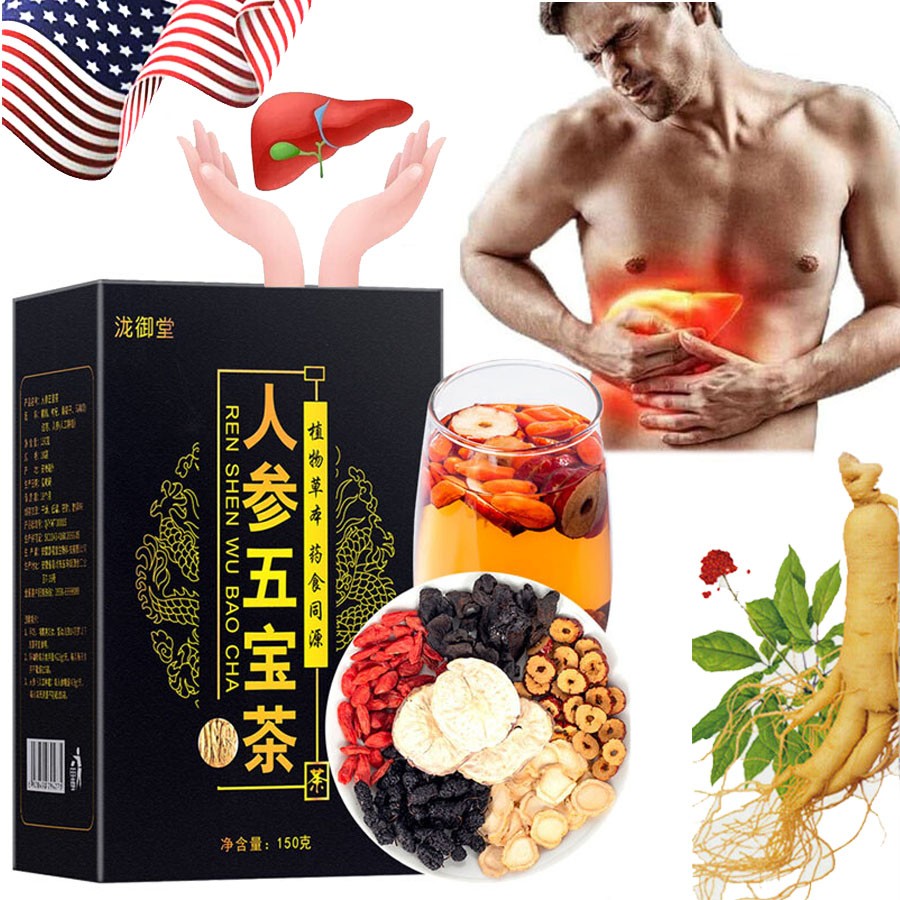 Ginseng six treasure tea , Kidney tea ,liver tea , red date tea , kidney health