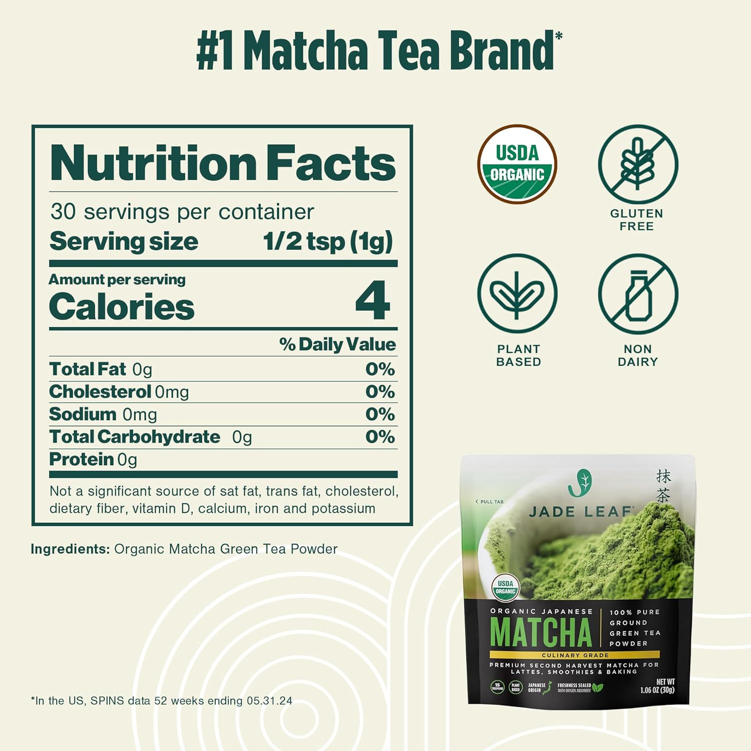 Organic Premium Ceremonial Grade Matcha Green Tea Powder – Japanese – Culinary,