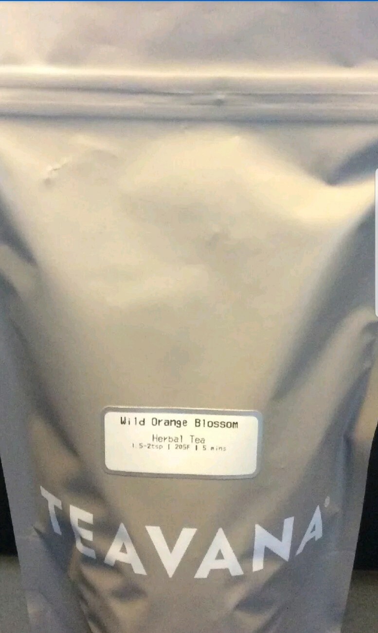 🍓❤️ NEW! TEAVANA DELICIOUS 🍓🍊 2 OZ WILD ORANGE BLOSSOM TEA SEALED BAG! 🍓🍊❤️