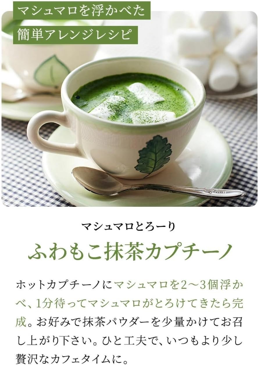 Kyoto Uji Matcha Cappuccino Foam Powder 12g x 18 sticks Ito Kyuemon from Japan