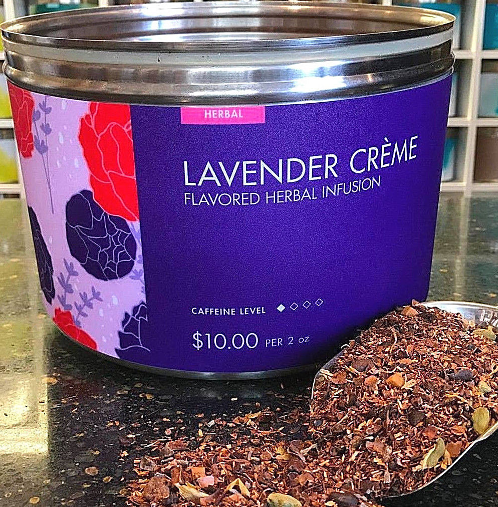 🌈🌷 NEW! HTF! TEAVANA LAVENDER CREME TEA SEALED BAG! CHOOSE 2OZ 4OZ 6OZ 8OZ🌷🌈