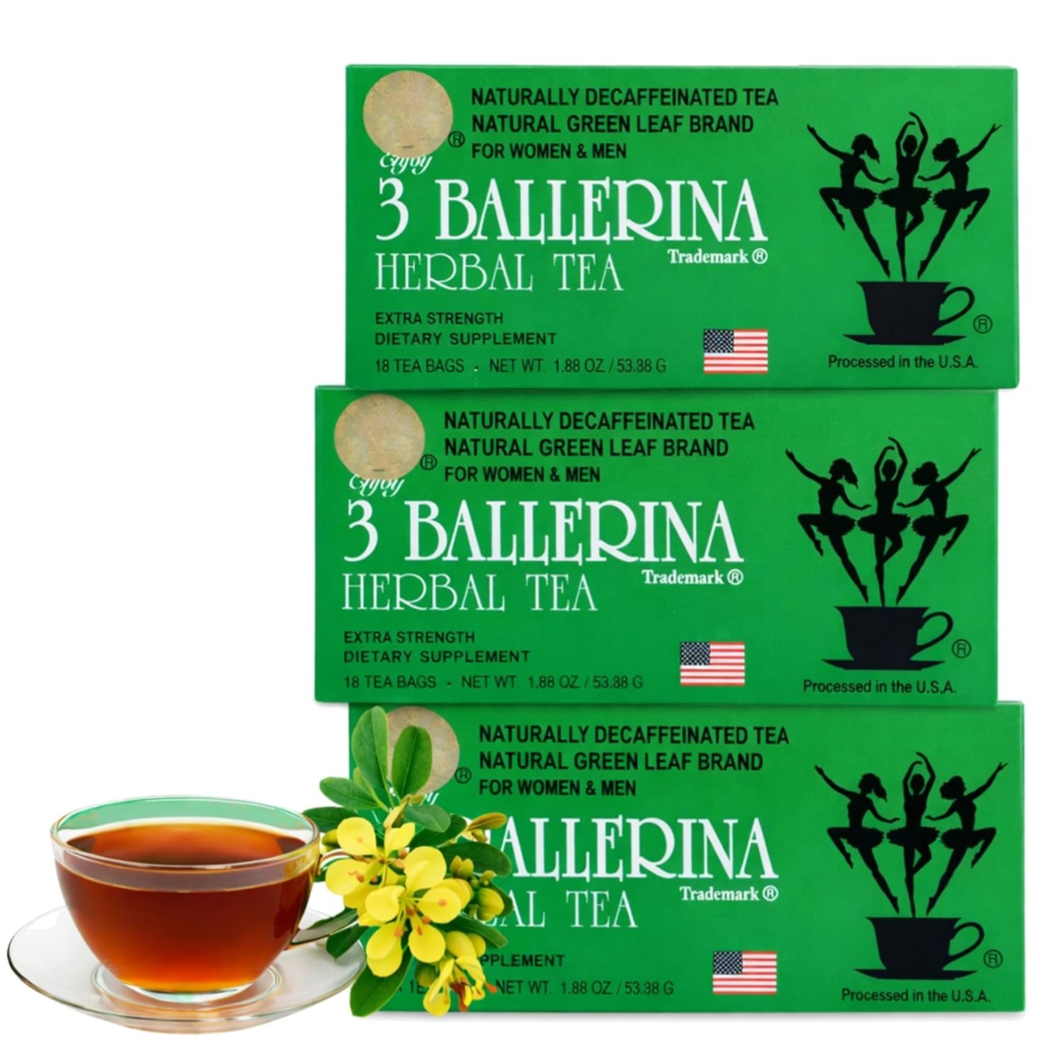 TEA DIETERS DRINK EXTRA STRENGTH, 1.88oz 18 Count3 BOXES
