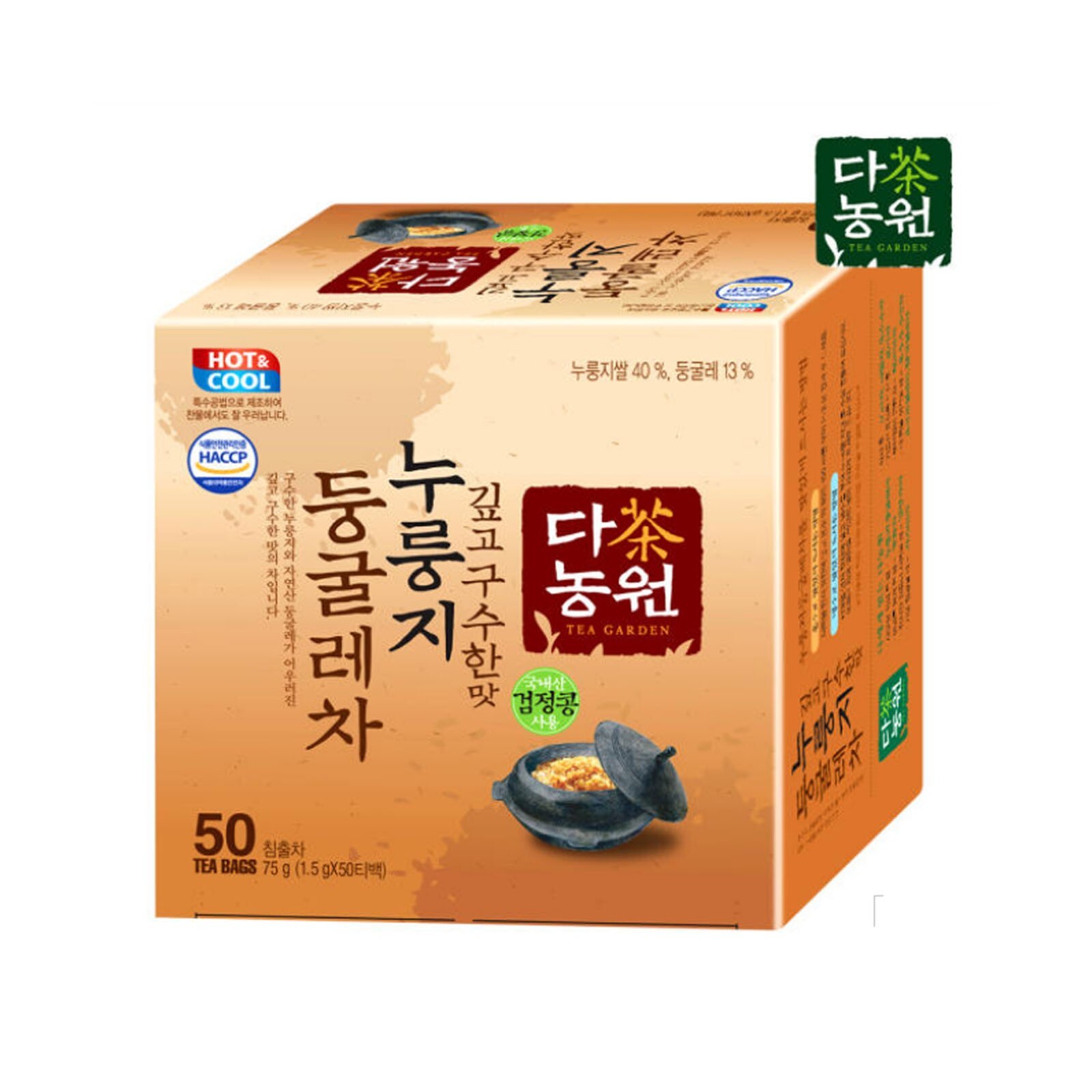 Korea Danongwon Overcooked rice and Solomon’s Seal Tea bag 50 Free Shipping