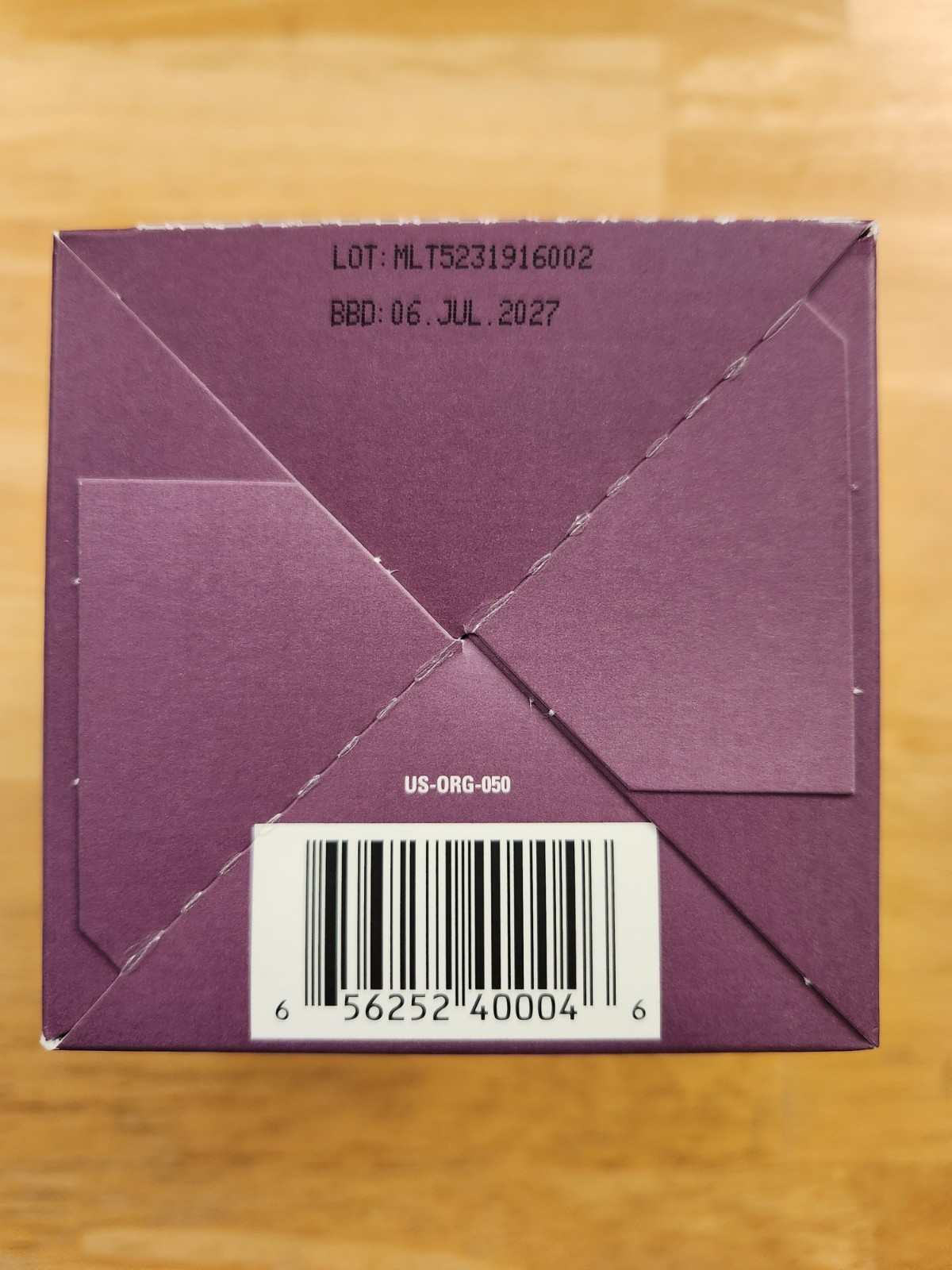 Mighty Leaf Organic Earl Grey Smooth Black Tea 15 Stitched Pouches Exp 7/6/2027