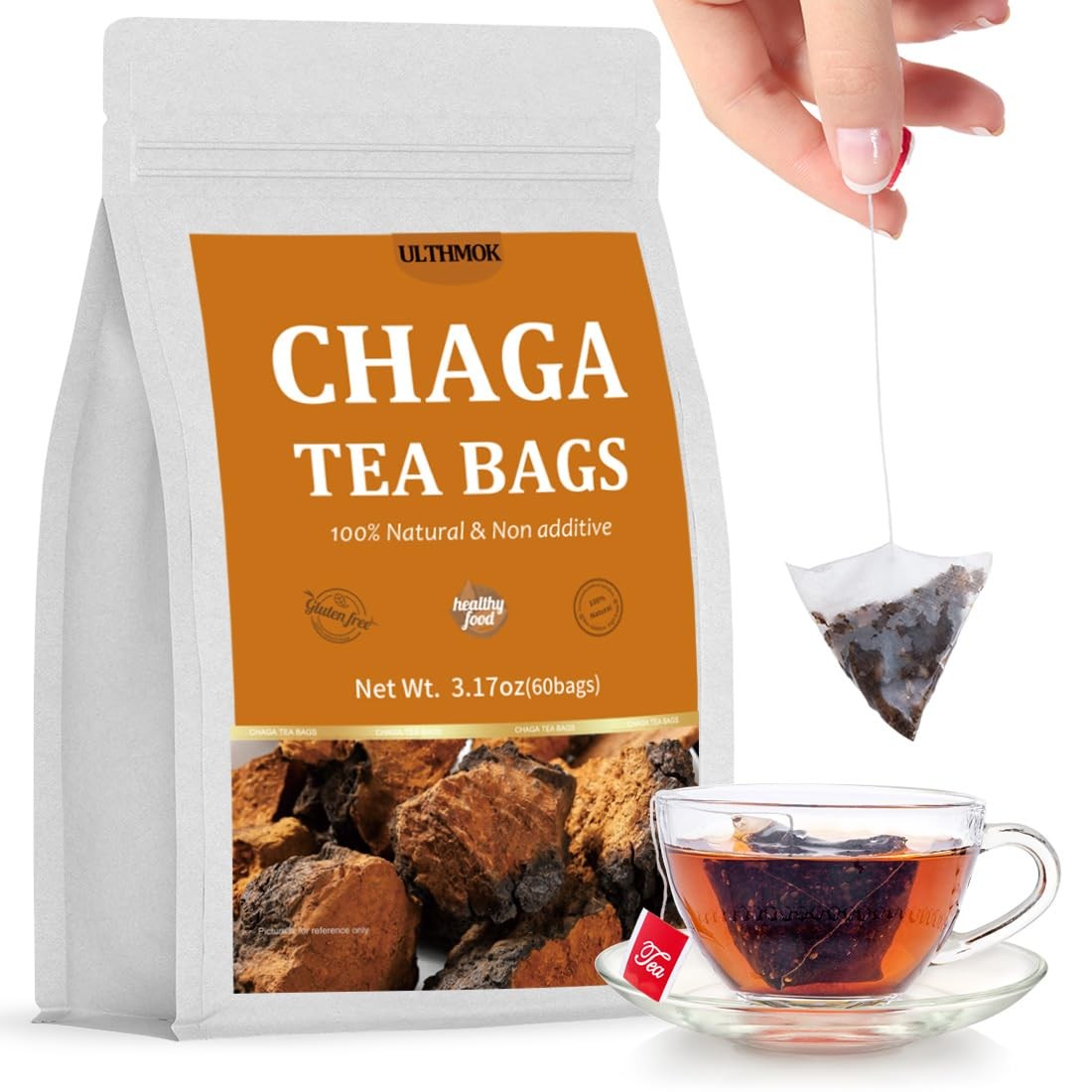 Ceylon Cinnamon Tea Bags 100% Pure Caffeine Free Natural Herbal Infusion