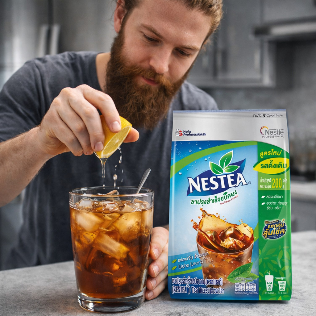 Nestea Unsweetened Tea Powder 200g Thai Instant Tea Hot & Iced
