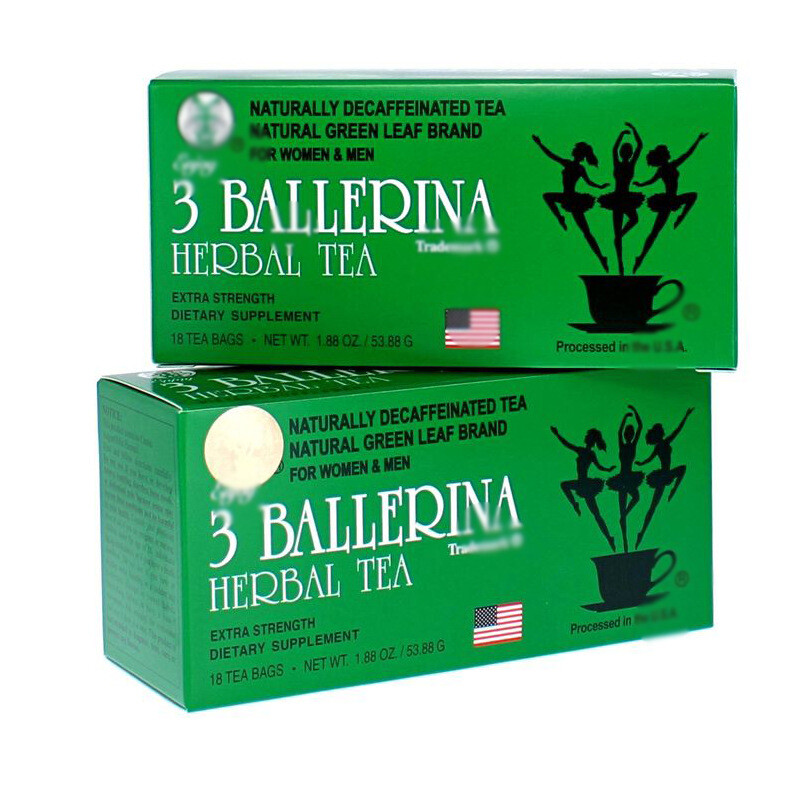 3 Ballerina Herbal Tea Slim Daughter STRENGTH Slim Tea 3g *18 bags Healthy Drink