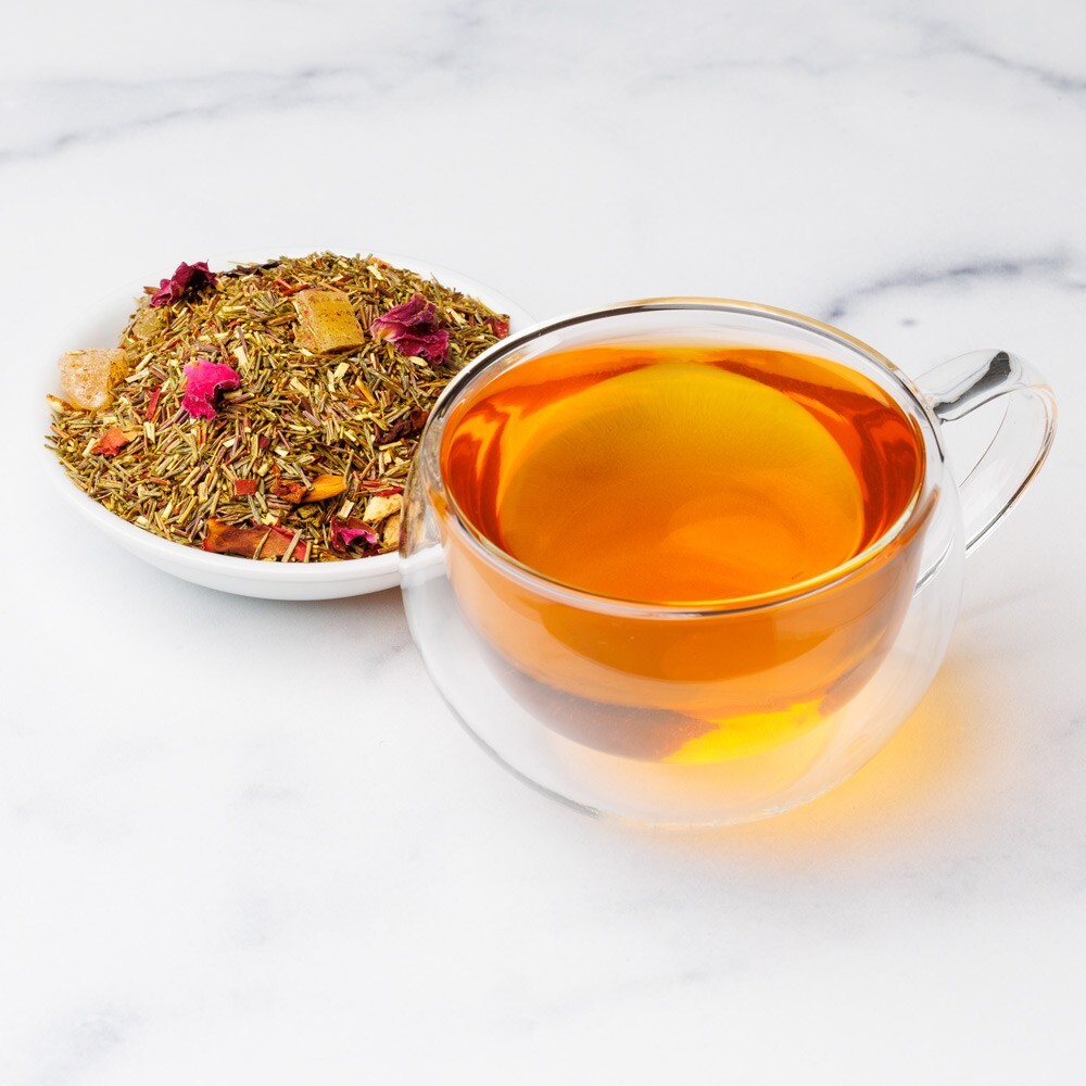 Key West Green Rooibos Tea – Tropical Herbal Loose Leaf Blend – Fusion Teas