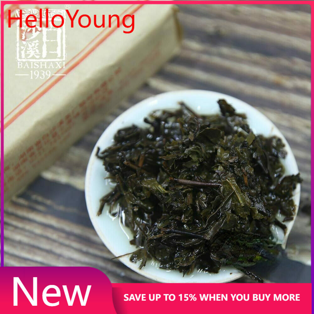 Anhua Baishaxi Fu Brick Dark Tea Golden Flower 300g