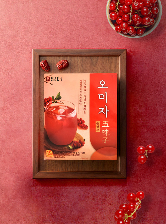 [Home Cafe/Refreshing] Schizandra Tea (15ea, Free Shipping from South Korea)
