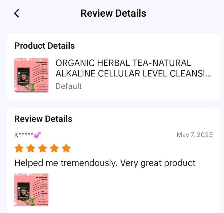 Daily Feminine Health LOOSE LEAF Tea=100 CUPS=CHRONIC DISEASES SPECIALIST FORM