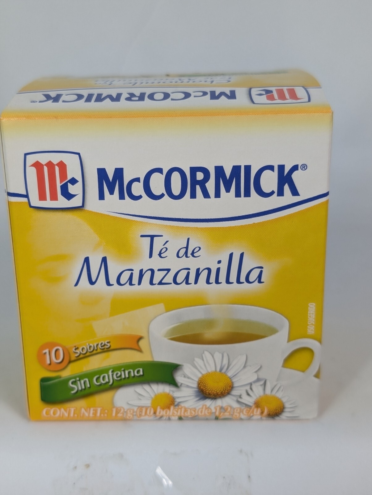 Lot Of 3 Boxes McCormick Chamomile Tea Caffeine Free 10 Bags Ea .42oz BB 1/9/25