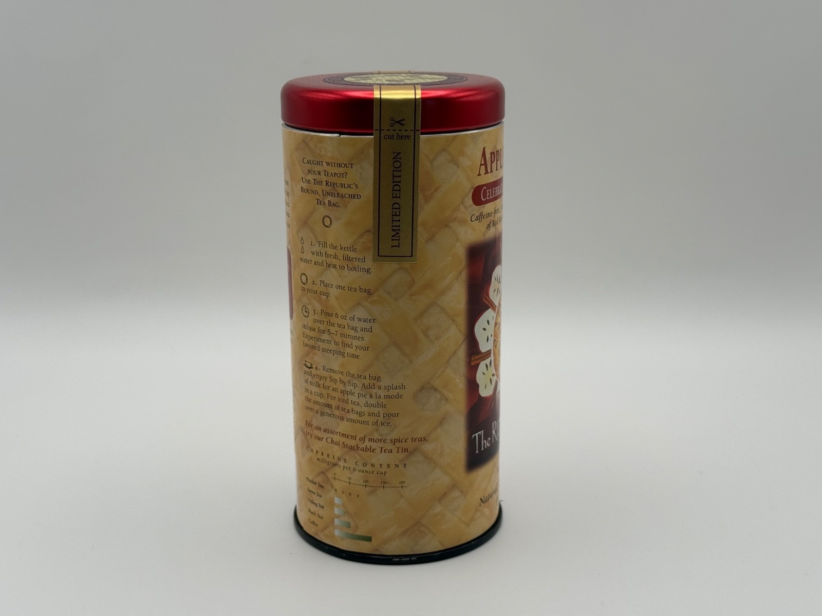 The Republic of Tea, Apple Pie Chai Caffeine – Free