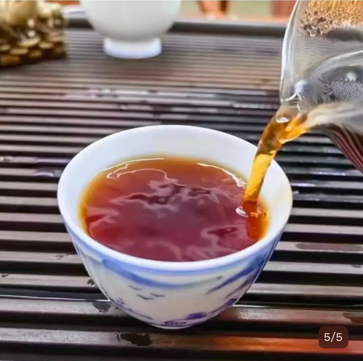 Vintage Yunnan Pu-erh Tea Cake 357g Lao Ban Zhang Ripe Puer Hong Kong Storage St