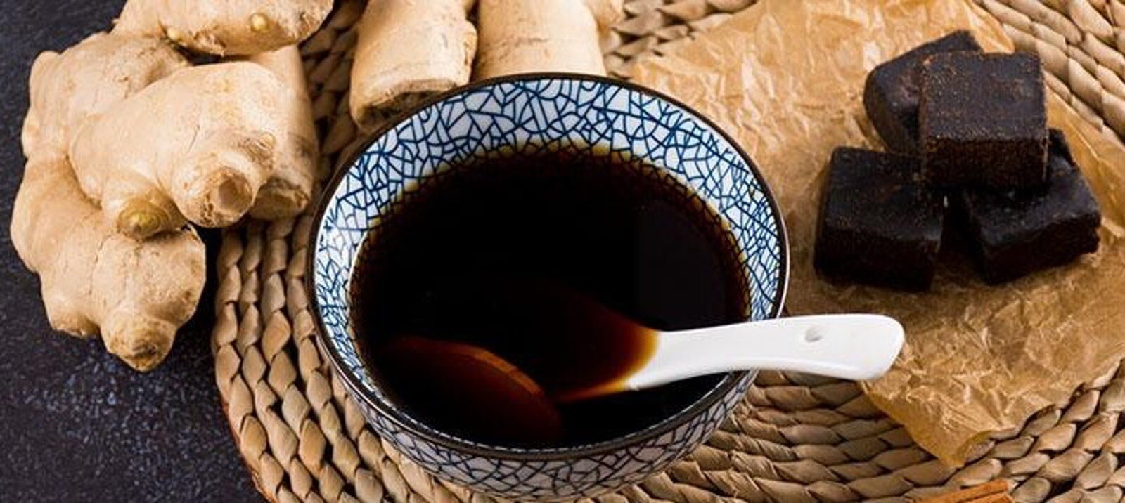 Handmade Traditional Dark Brown Sugar Tea Brick 8 oz 云南 手工红糖 茶砖